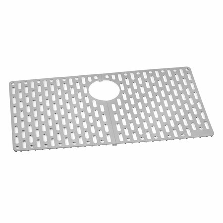 RUVATI Silicone Bottom Grid Sink Mat for RVG1080 and RVG2080 Sinks Gray RVA41080GR